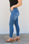 Lindsay Raw Hem High Rise Skinny Kancan Jeans