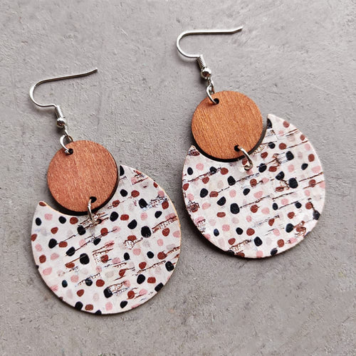 Ms. Pac-Man Shape Dangle Earrings