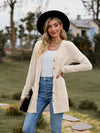 Stella Ribbed Button-Up Cardigan
