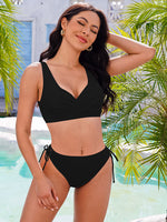 Melissa Lace-Up Bikini Set