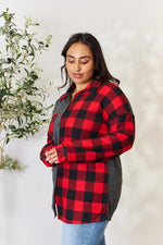 Blake Plaid Button Down Shacket