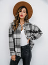 Penelope Plaid Button-Down Jacket