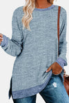 Juliet Long Sleeve Slit T-Shirt