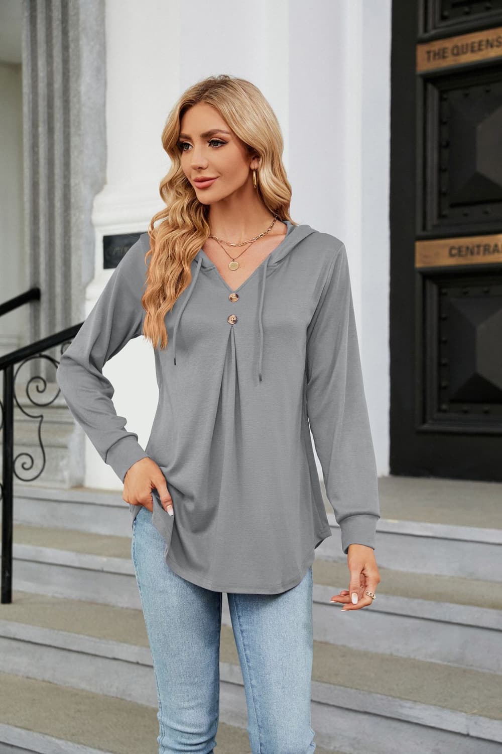 Aspen Hooded Blouse