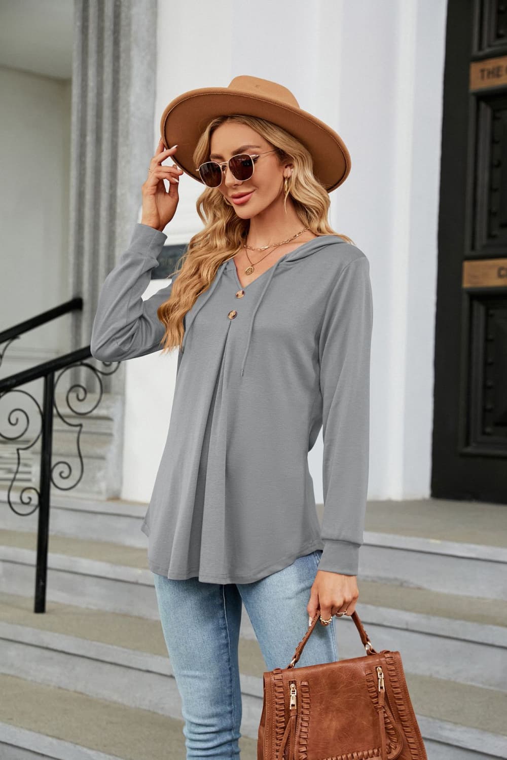 Aspen Hooded Blouse