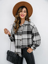 Penelope Plaid Button-Down Jacket