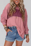 Taya Striped Long Sleeve Top