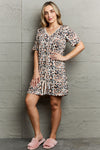 Ivy Button Down Sleepwear Dress