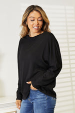 Rosie Seam Detail Long Sleeve Top