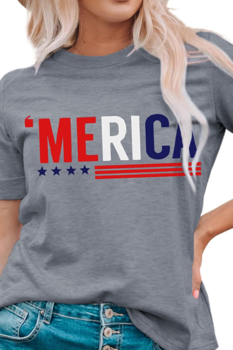 ‘MERICA  Crewneck T-Shirt