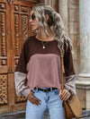 Emery Waffle-Knit Long Sleeve Top