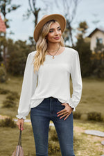 Hayven Puff Sleeve Blouse