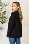 Kali Open Front Long Sleeve Blazer