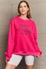 GOING FOR THE I HAVE KIDS LOOK Long Sleeve Sweatshirt