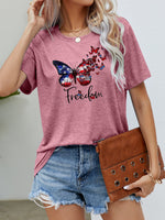 FREEDOM Butterfly Graphic Tee