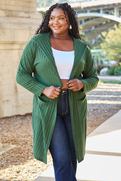 Hazel Hooded Sweater Cardigan