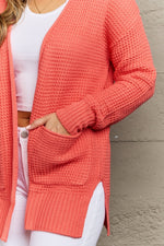 Piper Bright & Cozy Waffle Knit Cardigan