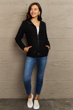 Nora Zip-Up Jacket with Pocket