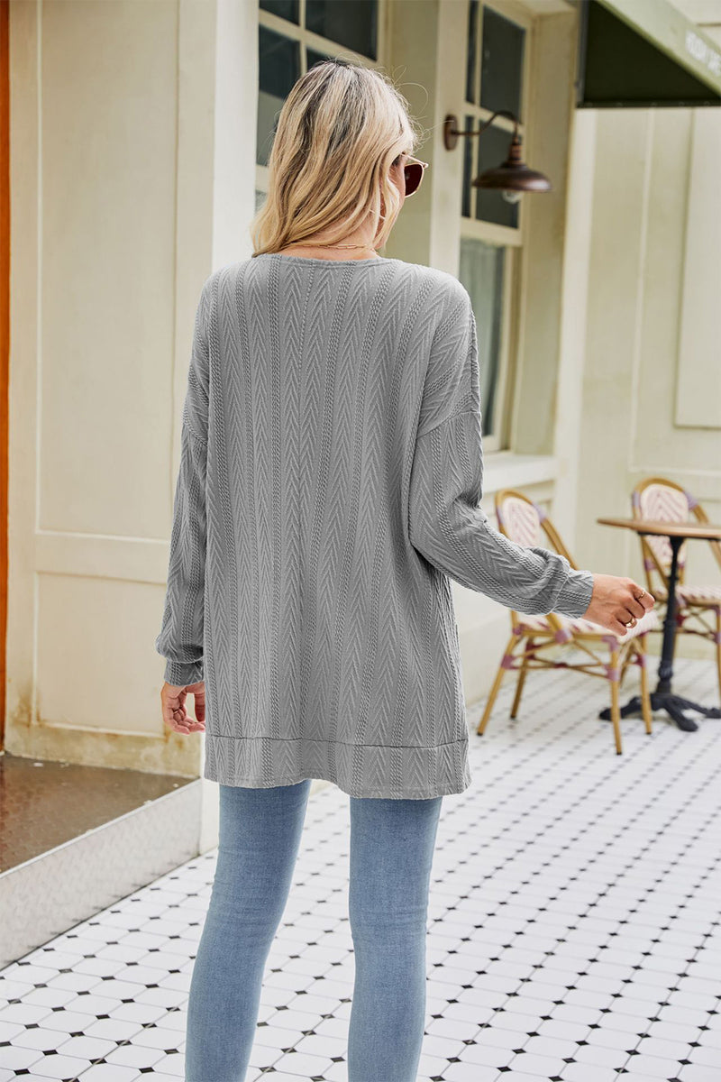 Teresa Long Sleeve Pocketed Cardigan