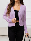 Alicia V-Neck Buttoned Knit Cardigan