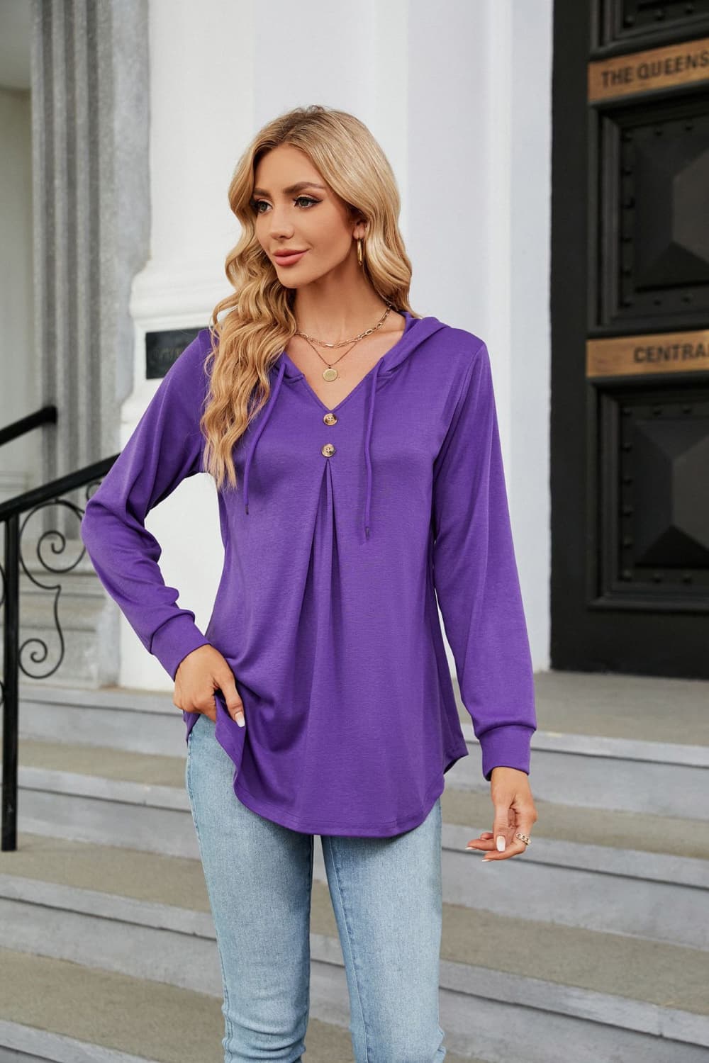 Aspen Hooded Blouse