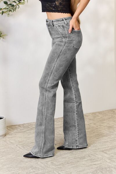 Kingsley High Waist Slim Flare Kancan Jeans