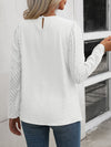 Bree Ruched Puff Sleeve Blouse