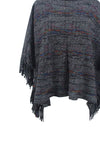 Bailey Fringe Detail Sleeve Poncho