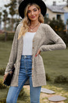 Stella Ribbed Button-Up Cardigan