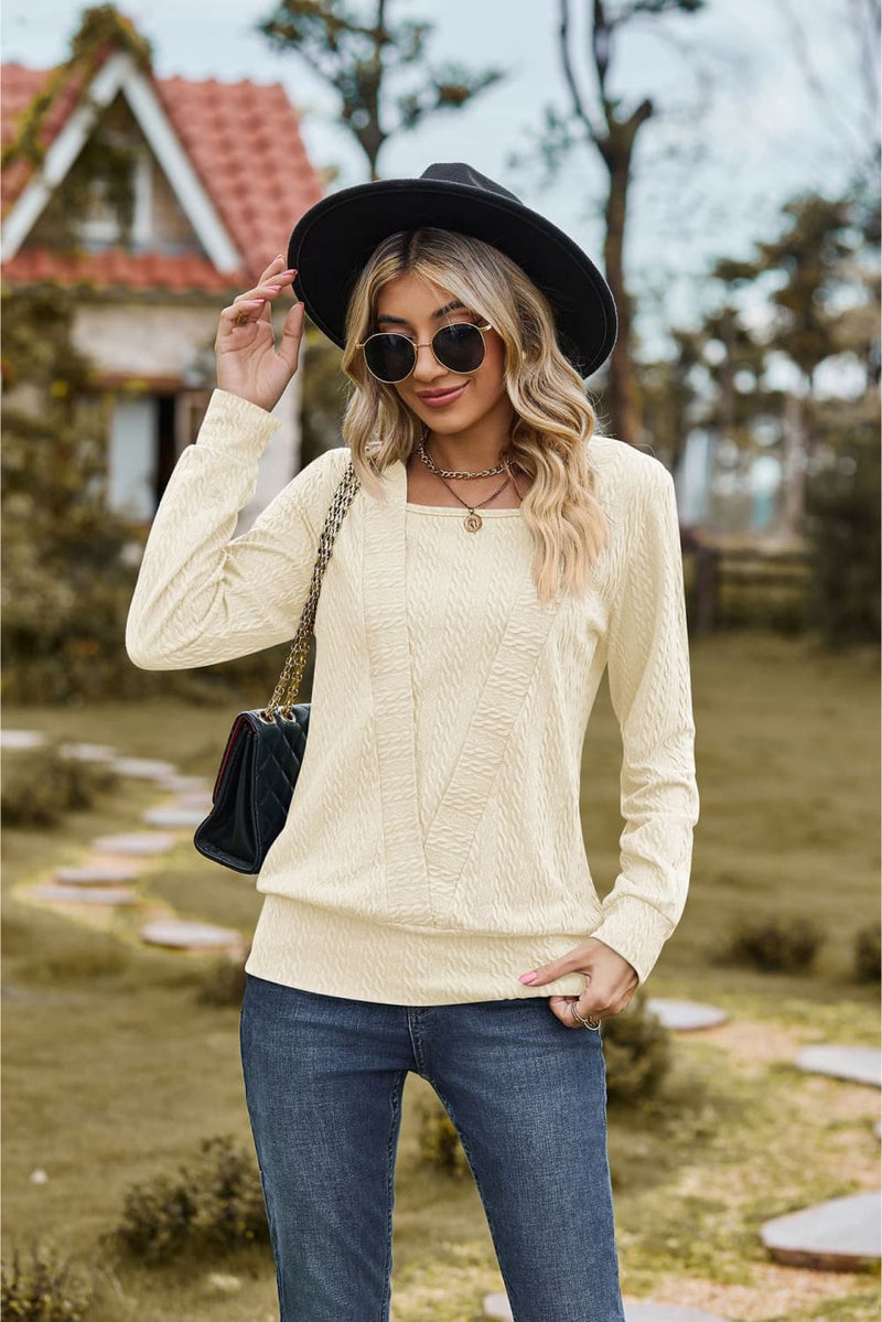 Paige Square Neck Blouse