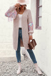 Eva Fringe Sleeve Dropped Sholder Cardigan