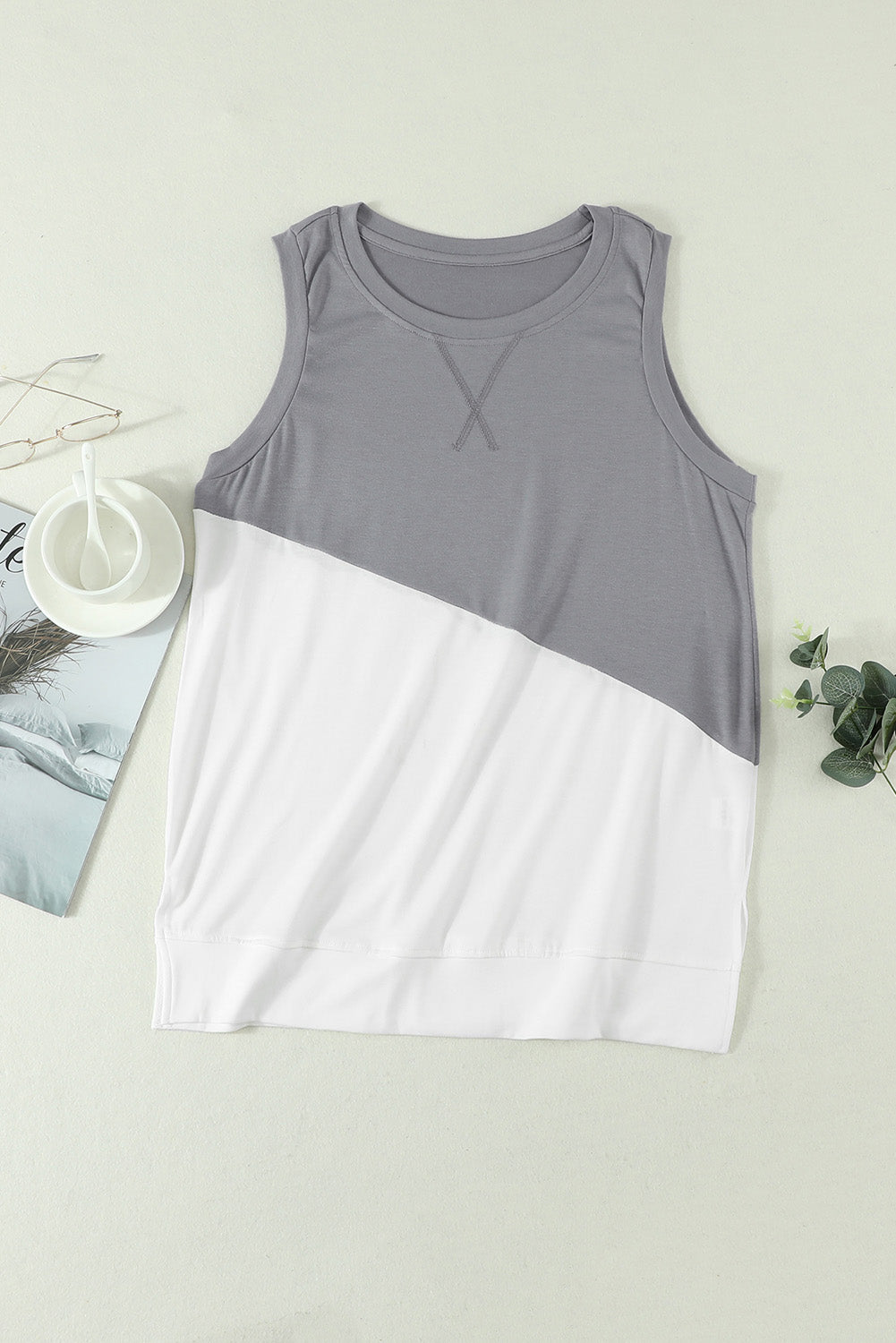 Isabella Contrast Tank Top