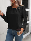 Bree Ruched Puff Sleeve Blouse