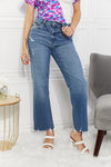 Melanie Crop Wide Leg Kancan Jeans