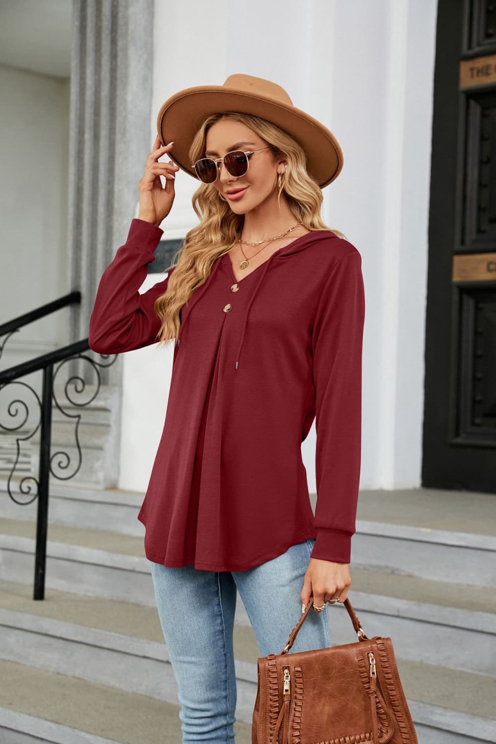 Aspen Hooded Blouse