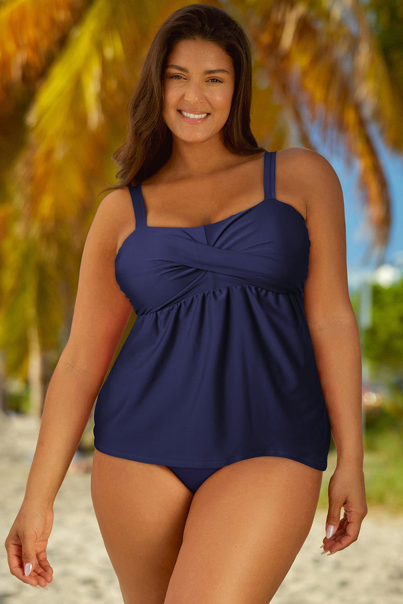 Penelope Adjustable Strap Tankini Set