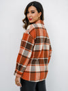 Penelope Plaid Button-Down Jacket