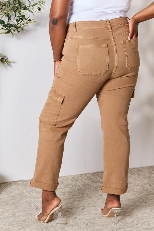 Reina High Waist Straight Jeans by Risen