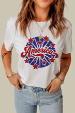 AMERICA Star Graphic Tee