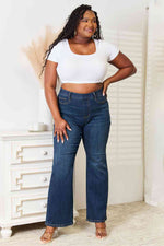 Amiri Elastic Waistband Slim Bootcut Judy Blue Jeans