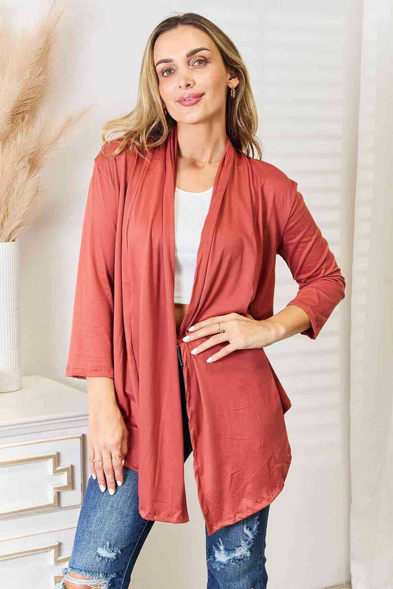 Jenica Open Front Cardigan