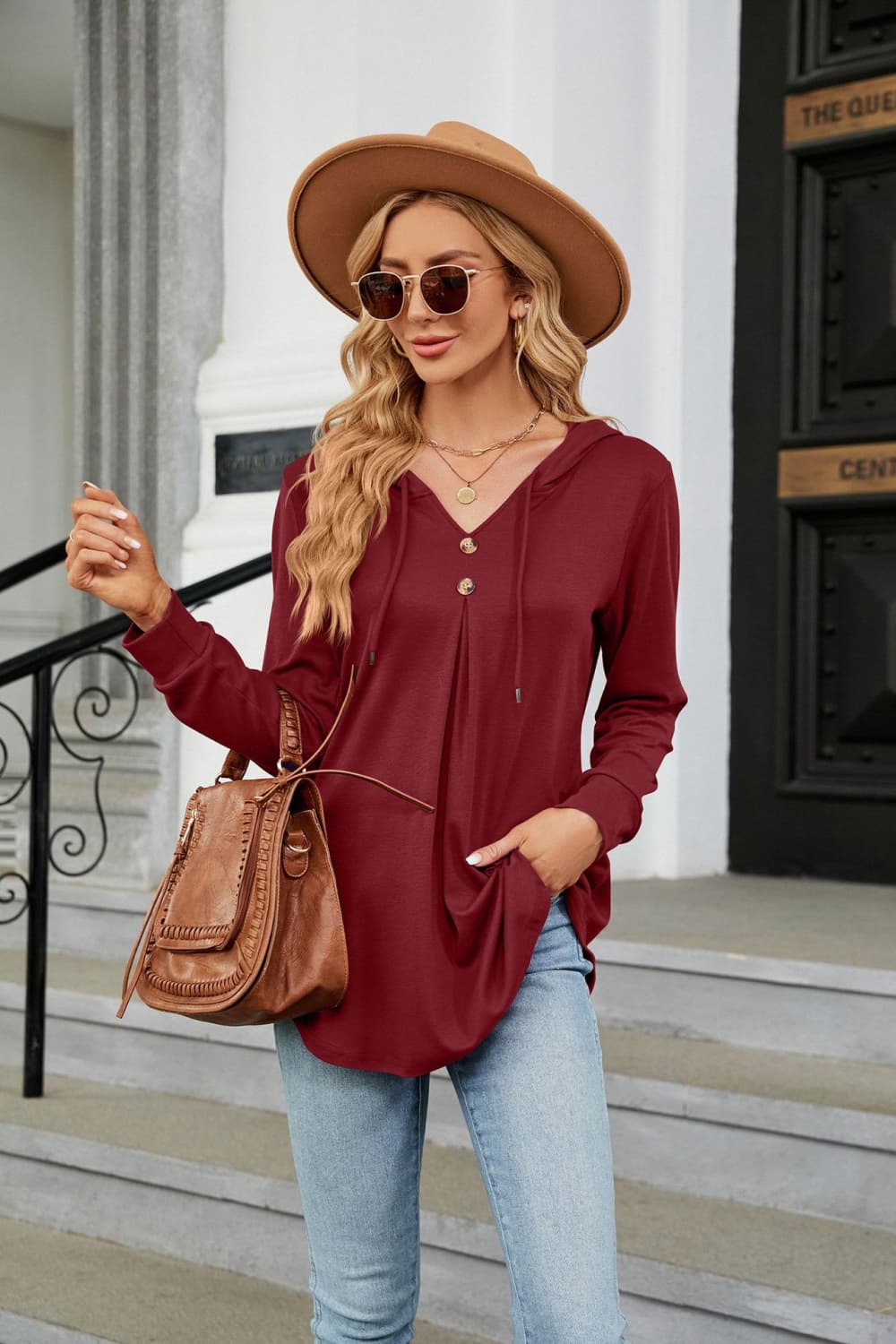 Aspen Hooded Blouse