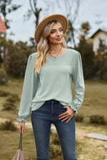 Hayven Puff Sleeve Blouse