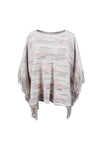 Bailey Fringe Detail Sleeve Poncho