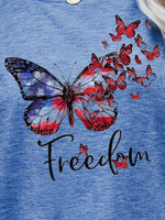 FREEDOM Butterfly Graphic Tee