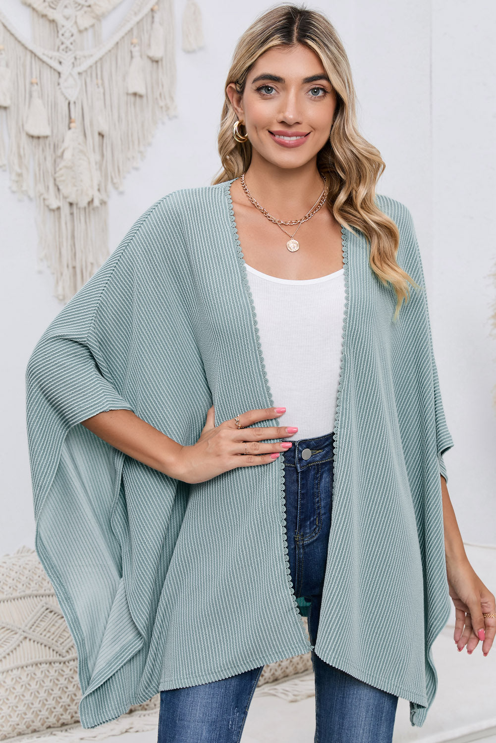 Stormy Dolman Sleeve Cardigan- 3 Colors