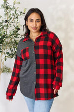 Blake Plaid Button Down Shacket