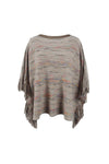 Bailey Fringe Detail Sleeve Poncho