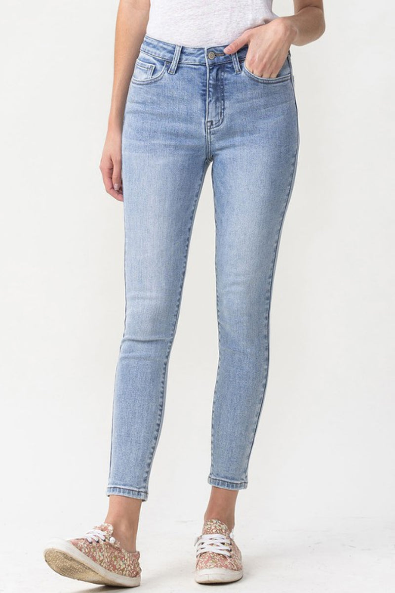 Talia High Rise Crop Skinny Lovervet Jeans