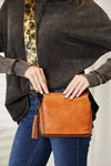 Cameron PU Leather Wide Strap Crossbody Bag